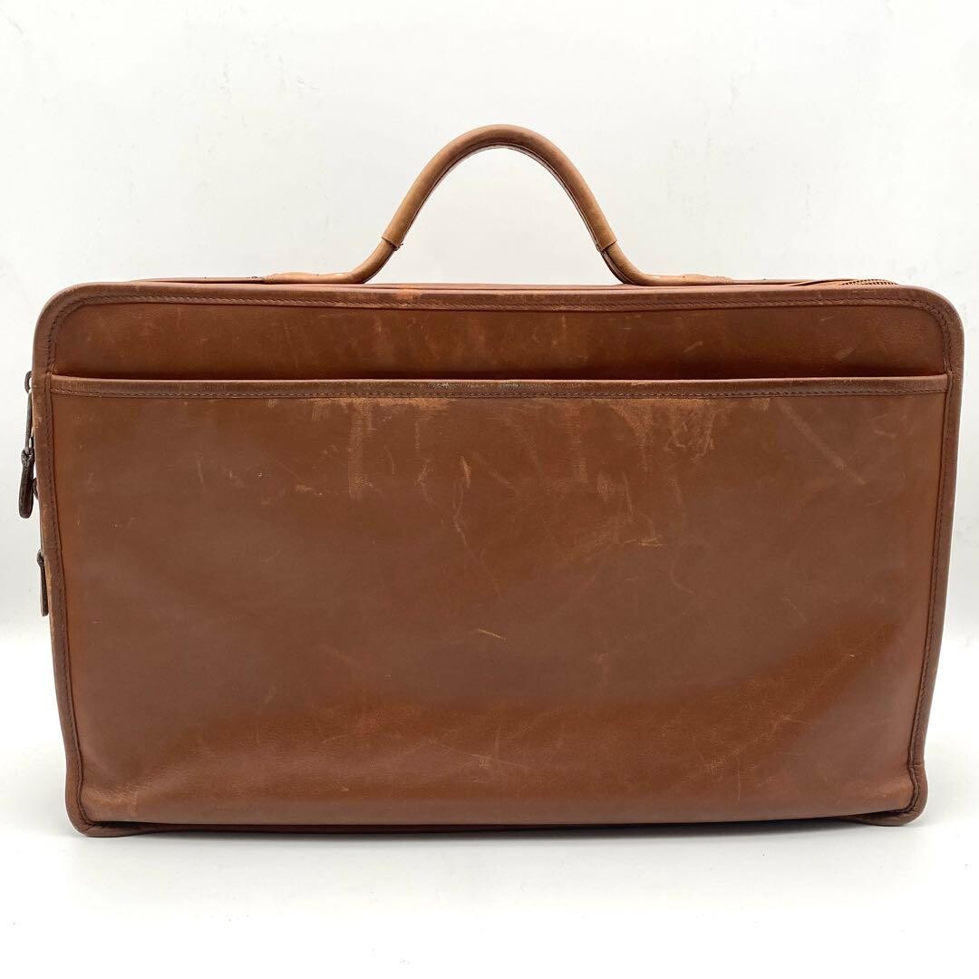 バッグ Old Coach Leather Briefcase 2way Brown COACH Vintage 2 Way Leather Briefcase Brown Business Bag Auth | eBay